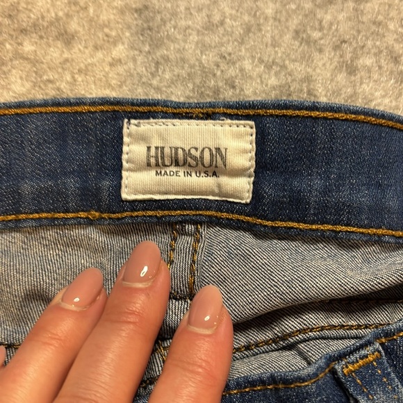 Hudson Harkin Crop Super Skinny Jeans, Size 27 - Picture 8 of 12